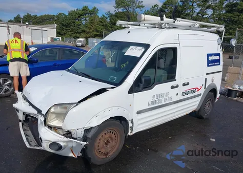 2010 Ford Transit Connect Xlt из США, поврежденный, VIN NM0LS7BNXAT041158